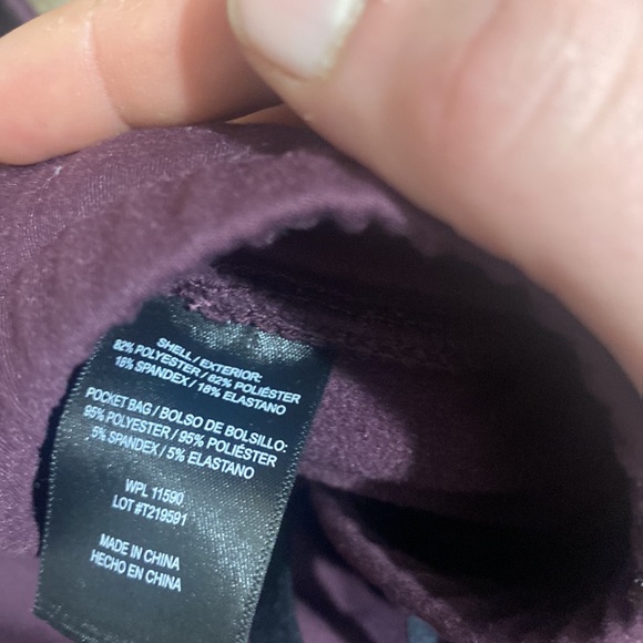 32 Degrees Heat Burgundy Joggers - Picture 8 of 8